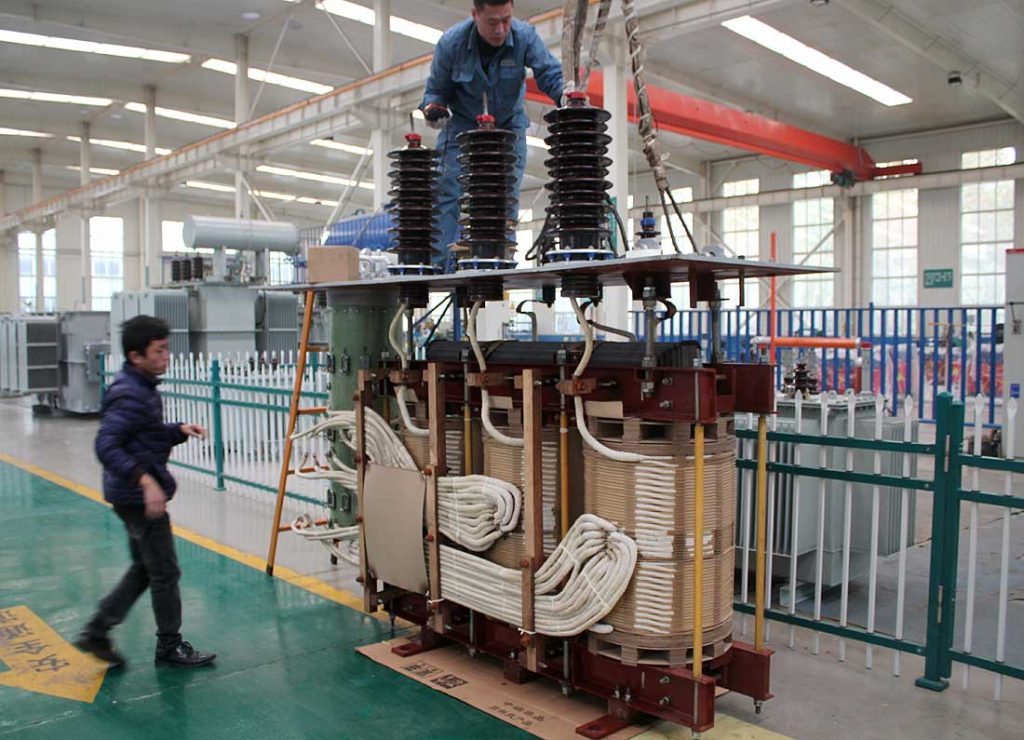 Is the distribution transformer damaged